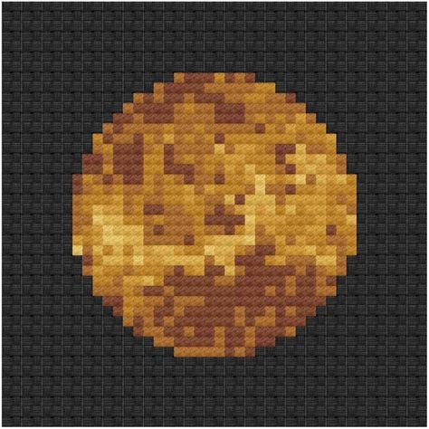 This is second planet in the patterns in galaxy cross stitch pdf pattern series I am building up for my patrons. Venus cross stitch pdf pattern - Ringcat #crossstitchpatterns #patreon #planets Planets Pixel Art, Venus Embroidery, Galaxy Cross Stitch, Galaxy Embroidery, Galaxy Cross, Moon Cross Stitch Pattern, Moon Cross Stitch, Our Galaxy, Hama Beads Design