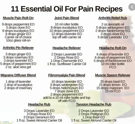 Essential Oils Muscle Pain, Oils For Pain Relief, Pain Relief Essential Oils, Essential Oil Roller Bottle Recipes, Benefits Of Essential Oils, Essential Oils For Pain, Doterra Essential Oils Recipes, Essential Oil Diffuser Blends Recipes, Essential Oil Remedy