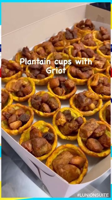 Caribbean Vegetables, Plantain Cups, Patty Food, Haitian Food, Haitian Food Recipes, Reception Food, Wedding Reception Food, Healthy Lifestyle Food, Buffet Food