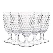 Check this out on Amazon Hobnail Glassware, Soda Juice, Dear Lillie, Holiday Tablescapes, Party Bars, Wine Collection, Wine Goblets, Water Goblets, Glass Tumbler