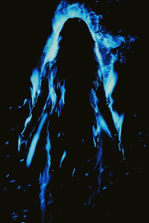 Blue Flame Pyrokinesis Blue Oni Aesthetic, Blue Flame Magic, Blue Fire Magic Aesthetic, Blue Fire Power Aesthetic, Blue Fire Powers, Blue Magic Powers, Mind Powers Aesthetic, Pyrokinesis Power, Blue Powers Aesthetic