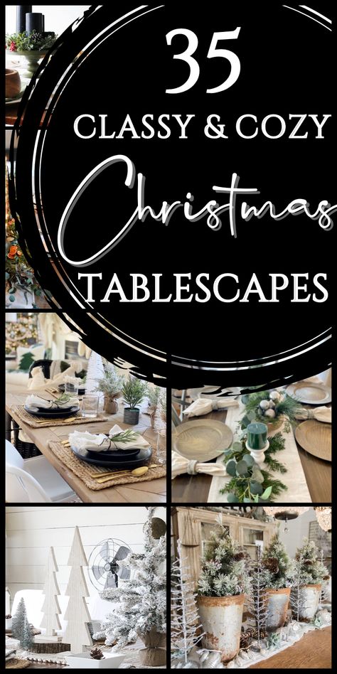 Tablescape Christmas Ideas, Christmas Table 2023, Cozy Christmas Table Decor, Christmas Table Decorations 2023, Dining Room Holiday Decor, Luxury Holiday Aesthetic, Christmas Table Settings Boho, Boho Christmas Table Decor, Decorating Table For Christmas