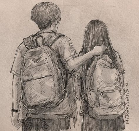 me + u = looks good together <3 Best Friend Drawing Sketches, Cute Love Sketches, Library Drawing, Cute Couple Sketches, Hand Sketches, Butterfly Art Drawing, Friends Sketch, Best Friend Drawings, Couple Sketch