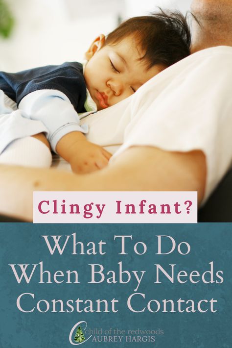 It can be a challenge when your baby needs held constantly. Sometimes, you have to take a shower, or go to the bathroom! I'm offering my strategies and encouragement for parents of clingy babies. Believe it or not, there is a developmental cause for what is happening--and it won't last forever! Encouragement For Parents, Clingy Baby, Parenting Support, 4 Month Baby, Parenting Challenge, The Redwoods, Child Rearing, Parent Support, Parents Baby