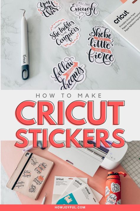 how to make stickers Cricut Marketing Ideas, Balayage, Stickers On The Cricut, Printing Stickers With Cricut, Diy Printable Stickers, How To Print Colored Images On Cricut, How To Make Iron On Patches With Cricut, How To Make Clear Stickers With Cricut, How To Decorate Your Cricut Machine