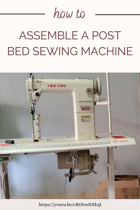 how to assemble a post bed sewing machine Post Bed, Sewing Shoes, Sewing Machine Parts, Industrial Sewing, Industrial Sewing Machine, Sewing Machines, Diy Videos, Be Inspired, House Plan