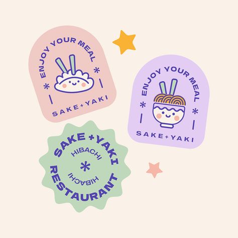 Kawaii, Cookies Branding, Bakery Branding, Branding Design Packaging, Infographic Design Inspiration, Kawaii Doodles, Packaging Stickers, Visual Branding, Branding Design Inspiration