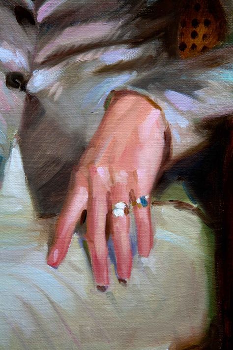 Hand With Ring, Painting Hands, Simple Oil Painting, Hilarious Tweets, Hand Oil, Tattoo Project, Funny Fashion, Ap Art, Old Paintings