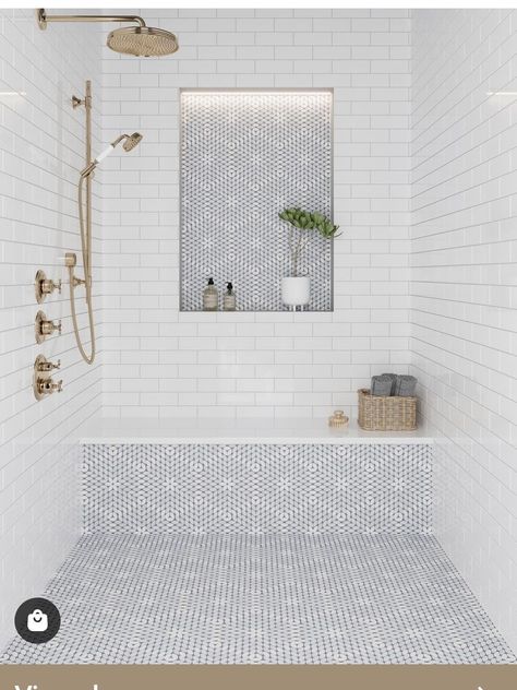 Unique Shower Tile, Master Bath Design, Unique Shower, Coastal Bathrooms, Bathroom Shower Tile, Shower Tile Designs, Virtual Design, October 23, Marble Tiles