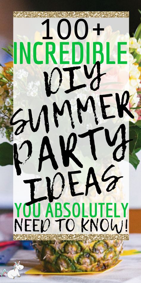 100+ Brilliant DIY Summer Party Ideas you Need To Know! These summer party ideas will ensure your outdoor party is unforgettable! #summerpartyideas #summerparty #outdoorparty #party #partyideas #bbqpartyideas #themummyfront End Of Summer Party Ideas, Summer Party Diy, Garden Party Ideas, Summer Party Ideas, 60 Birthday, Outdoor Dinner Parties, Crafty Mom, Diy Budget, Summer Garden Party