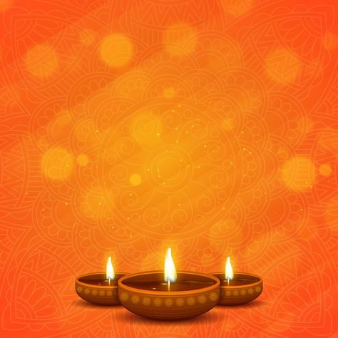 Vector orange floral background for diwa... | Premium Vector #Freepik #vector #happy-diwali-text #deepavali #indian-festival #traditional Deepavali Background, Background For Diwali, Orange Floral Background, Diwali Vector, Happy Deepavali, Diwali Background, Diwali Greetings, 24th Birthday, Diwali Celebration