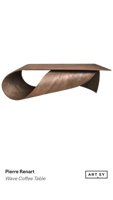 Wave Coffee Table by Pierre Renart on Artsy https://www.artsy.net/artwork/pierre-renart-wave-coffee-table?utm_content=artwork-share Short Wave, Short Waves, Coffee Table, Coffee, Furniture, Design