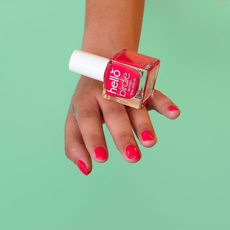 Untamed is a neon poppy. • Hello Birdie nail polishes are a highly pigmented, soft-as-silk creamy formulation, delivering even coverage with a brilliant shine. 💅✨ • 10-Free. Cruelty Free. Vegan. 🌱 • Made in California. 🌞 Nail Polishes, Birdy, Cruelty Free, Poppies, Lashes, Nail Polish, Nail Art, Neon, California