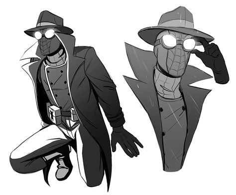 Spider Noir Fanart Face, Spiderman Noir Fanart, Spidernoir Fanart, Spider Noir Fanart, Noir Spiderman, Spider Noir, Spiderman Noir, Reptile House, Draw Comics