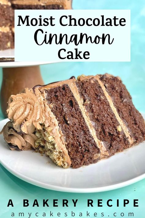 Morganza Cake Recipe, Homemade Bakery Style Cake, Cinammon Cake Recipes, Chocolate Fall Cake, Chocolate Cake Variations, Amycakes Bakery, Chocolate Cake With Cinnamon, Chocolate Cinnamon Cake, Cinnamon Cake Recipe