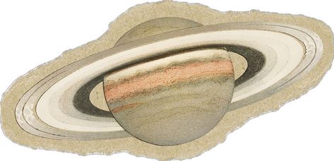 Saturn Sticker Aesthetic, Saturn Png, Aesthetic Saturn, Ripped Paper Design, Saturn Sticker, Saturn Aesthetic, Vintage Planets, Ripped Paper, Vintage Png