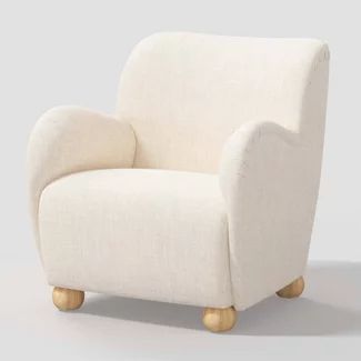 Accent Chairs : Page 5 : Target Zara Home Armchair, Linen Accent Chair, Farmhouse Armchair, Wide Chair, Chair For Living Room, Living Room Chair, Upholstered Accent Chairs, Cube Ottoman, Reading Chair