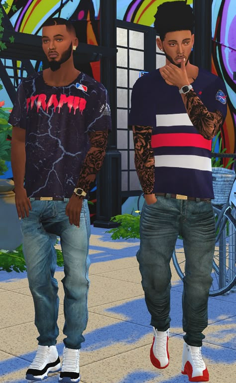 Official Page of Youtuber xViva | 25 | VA | Simmer. I Upload Let's Plays of The Sims 4 on Youtube.... Men Custom Content Sims 4, Sims 4 Saggy Jeans Cc Male, Sims 4 Men Clothing Jeans, Ts4 Male Cc Urban, Urban Male Clothes Sims 4, Sims 4 Cc Clothes Male Urban Jeans, Sims 4 Cc Black Guy Clothes, Sims 4 Cc Clothes Male Streetwear, Sims 4 Cc Male Sagging Pants