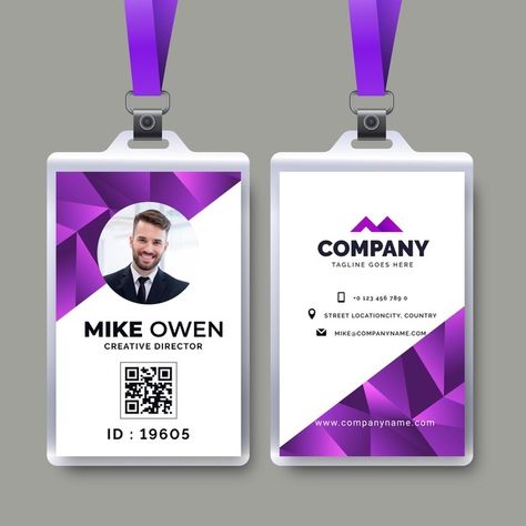 Tech Graphics, Identity Card Design, Employees Card, Tomato Nutrition, Corporate Id, Abstract Template, Name Card Design, Id Card Template, Work Badge