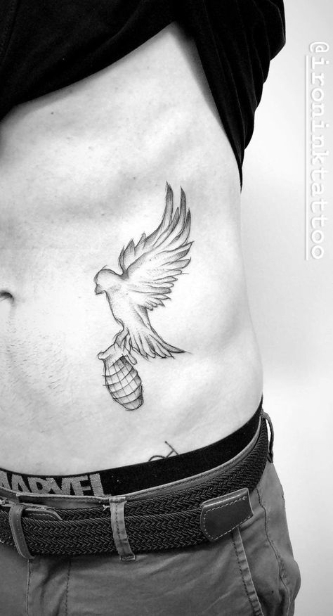 Hollywood Undead Tattoo Ideas, Faceless Tattoo, Hollywood Undead Tattoo, Undead Tattoo, Body Journal, Crow Tattoo Design, Dove Tattoo, Crow Tattoo, Nature Art Drawings