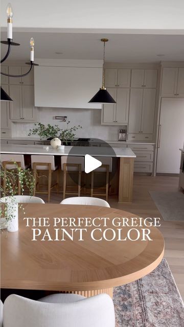 57K views · 2.5K likes | Cindy Nguyen | transitionalmodernhome on Instagram: "I changed my kitchen cabinet paint color 3x in the middle of the building process before I landed on this perfect greige!

@sherwinwilliams accessible beige 🫶🏻

✨Comment SHOP for the direct link to shop my home

✨Save, like, and follow as I continue to add more to our new custom built home 

#greigepaint #beigepaint #kitchenremodel #kitcheninspo #kitchendesign #kitcheninspiration #customhomedesign #interiordesign #interiordecor #transitionalmodern #organicmodern #neutraldecor" Greige Paint Colors Kitchen, Accessible Beige 75%, Sw Accessible Beige Cabinets, Accessible Beige Kitchen Cabinets, Accessible Beige Kitchen, Accessible Beige Cabinets, Sw Accessible Beige, Accessible Beige Sherwin Williams, Greige Kitchen Cabinets