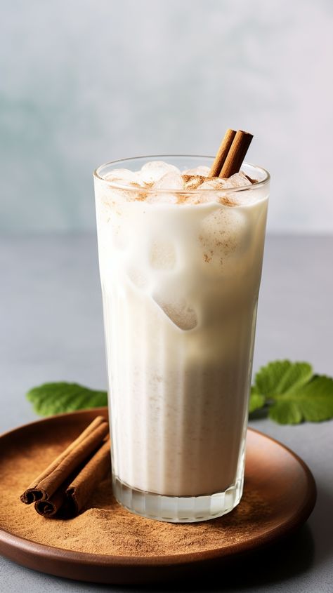 Authentic Horchata [20 Minutes] – Chasety Homemade Horchata Authentic, Horchata Aesthetic, Authentic Horchata, Horchata Coffee, Horchata Recipe Mexican, Rice Cinnamon, Horchata Drink, Homemade Horchata, Horchata Recipe