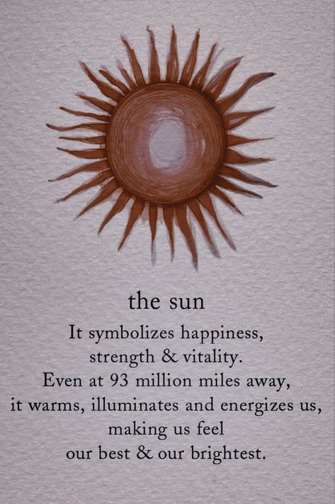 The Sun Spiritual Meaning, Sun And Moon Symbolism, Sun Meaning Symbols, Moon Symbolism Meaning, Positive Energy Tattoos, Powerful Symbols Spiritual, Spiritual Symbols And Meanings, Spiritual Sun, Aesthetic Happy