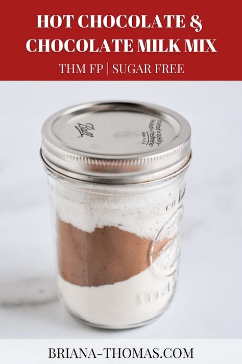 Thm Sipper Recipes, Sugar Free Hot Cocoa Mix Recipe Dry, Thm Hot Chocolate Mix Recipe, Thm Drinks, Thm Hot Chocolate, Thm Hot Drinks, Sugar Free Hot Chocolate Mix Recipe Dry, Sugar Free Chocolate Milk, Thm Chocolate Mug Cake