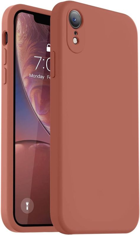 Amazon.com: Vooii Compatible with iPhone XR Case, Upgraded Liquid Silicone with [Square Edges] [Camera Protection] [Soft Anti-Scratch Microfiber Lining] Phone Case for iPhone 10 XR 6.1 inch - Caramel : Cell Phones & Accessories I Phone 10 Xr, Coque Iphone Xr, Phone Cases Xr, Iphone Xr Aesthetic, Iphone 10 Xr, Iphone Xr Phone Cases, Rick And Morty Image, Iphone Pouch, Iphone 10