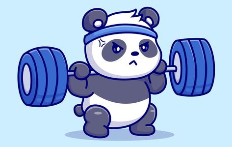 Gym, Bonito, Design, Fitness Cartoon, Cute Panda, How To Find, The Gym, Workout Clothes, Contact Us