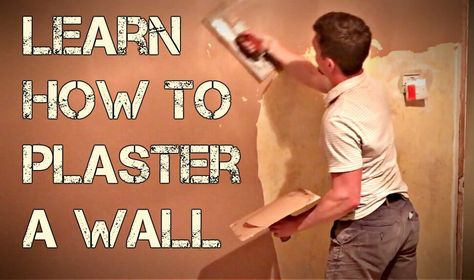 Learn How To Plaster A Wall Like A Pro Repairing Plaster Walls, Plaster Walls Diy, How To Make Plaster, Shelving Decor, 3d Wall Art Sculpture, Plaster Repair, House Renovation Projects, Diy Plaster, Plaster Wall Art