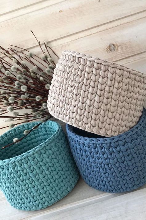 Free Crochet Baskets Patterns, Bobbiny Crochet Pattern, Easy Crochet Basket Pattern Free, Small Crochet Baskets Free Patterns, Crocheted Baskets Free Patterns Easy, Best Yarn For Crochet Baskets, Free Crochet Basket Patterns Easy, Crochet Plant Basket, Crochet Macrame Basket