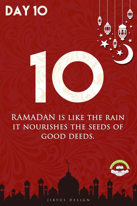 Day 10 #ramadan #ramadam1441 #ramada2020 Ramadan Day 10 Quotes, Day 10 Ramadan, Ramadan Day 10, 10 Ramadan, Ramadan Reminders, Ramadhan Quotes, Muslim Reminder, Ramadan Dua, Wallpaper Ramadhan