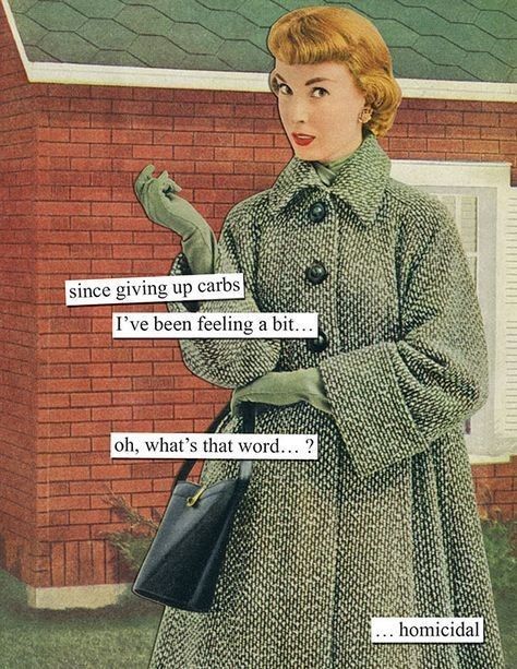 Humour, Anne Taintor, Retro Humour, Vintage Humor Retro Funny, Dave Ramsey Baby Steps, Funny Women Quotes, Retro Pictures, Retro Housewife, E Cards