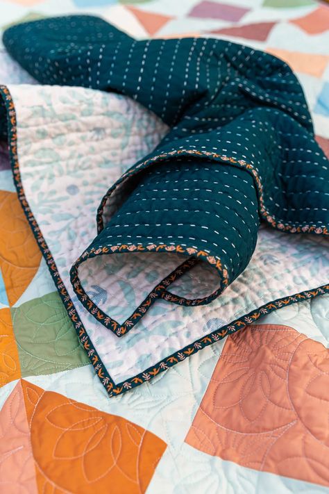 Patchwork, Quilts Designs, Kantha Baby Quilt, Suzy Quilts, Hand Quilting Patterns, Boho Birds, Whole Cloth Quilts, Quilt Pattern Download, Quilt Tutorial