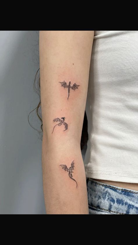 TATTOOS#BACK TATTOOS # FEMALE TATTOOS #MALE TATTOOS Got Dragons Tattoo, Three Dragons Tattoo Game Of Thrones, Small Dragon Back Tattoo, Caraxes Dragon Tattoo, Spine Tattoos For Women With Meaning, Dragon Realism Tattoo, Forearm Tattoo Dragon, Got Tattoo Ideas, Targaryen Tattoo Ideas