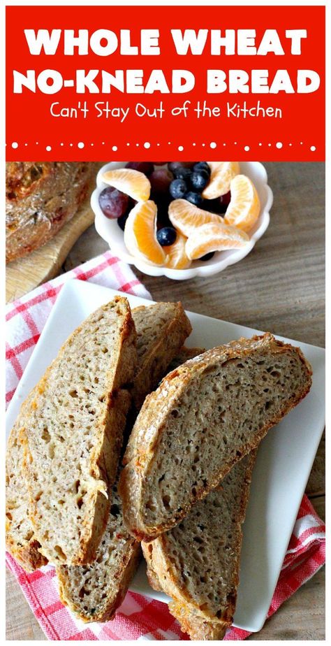 Crusty Bread Recipe, Recipe Bread, Knead Bread Recipe, Italian Herbs, Avocado Sandwich, Biscuit Bread, Knead Bread, Vital Wheat Gluten, No Knead Bread