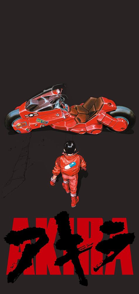 Akira Phone Wallpaper, Akira Wallpaper Iphone, Akira Wallpaper, Anime Motorcycle, Akira Anime, Katsuhiro Otomo, Anime Mobile, Arte Cyberpunk, Wallpaper Cave