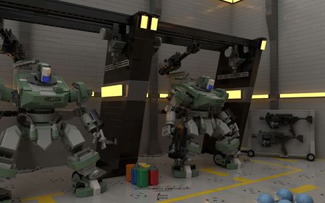 Lego Mecha, Game Concept Art, Game Concept, More To Come, Heavy Metal, First Time, Concept Art, Lego, The First