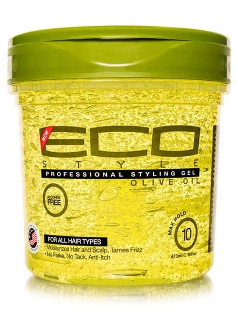 Eco Olive oil has a strong hold of 10 and it is a brillant gell for curly and wavy hair. It is a good gell for the hair types of 2a -3c. Hair Gell, Anti Itch, Styling Gel, Moisturize Hair, Alcohol Free, Hair Types, Coffee Cans, Wavy Hair, Olive Oil