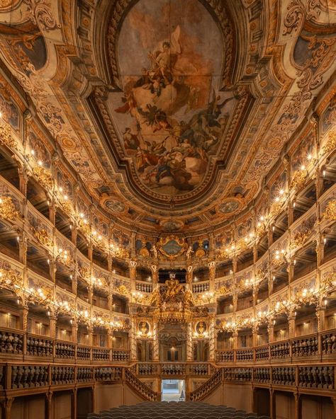 🎭 The two faces of an opera house ✨ The Margravial Opera House of Bayreuth is really one of a kind. No matter how you look at it, the… | Instagram Bayern, Bayreuth, Baroque Architecture, Palais Garnier Paris, Bayreuth Germany, Aphrodite Aesthetic, Great Comet Of 1812, Palais Garnier, Vampire Series