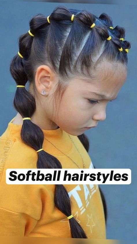 Softball Hairstyles For Curly Hair, Softball Hairstyles For Long Hair, Cute Softball Hairstyles, Hairstyles Athletic, Soccer Hairstyles, Soccer Hair, Basketball Hairstyles, Softball Hairstyles, Sport Hair