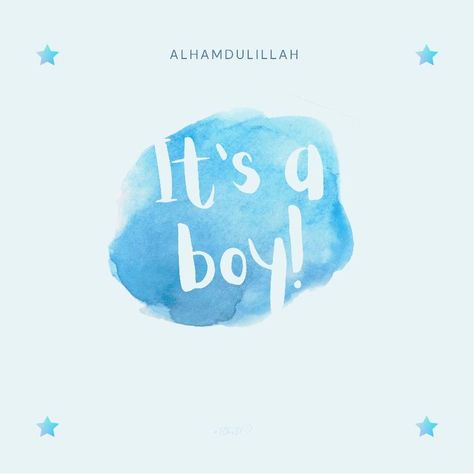 Alhamdulillah Its A Baby Girl, Alhamdulillah Its A Baby Boy, Bookmarks Diy Kids, Baby Cupboard, Wishes For Baby Boy, Baby Photo Collages, Newborn Birth Announcements, Baby Birth Announcement Cards, Gender Reveal Cards