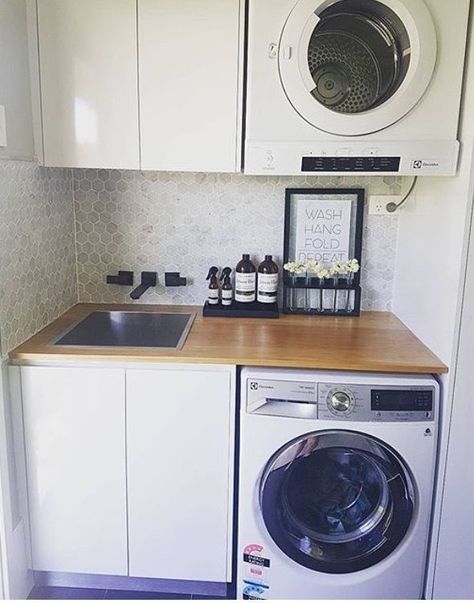 Organizational Aesthetic, Laundry Bench, European Laundry, Laundry Cupboard, Laundry Makeover, Laundry Room Ideas Small Space, Room Storage Diy, Laundry Ideas, Laundry Room Layouts