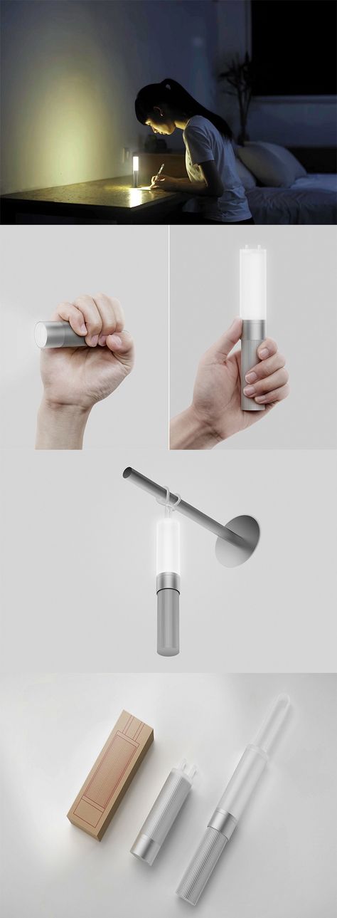 Torch Design, Battery Lamp, Portable Lamps, Yanko Design, Portable Light, Light Project, Tech Design, Objects Design, Design Reference