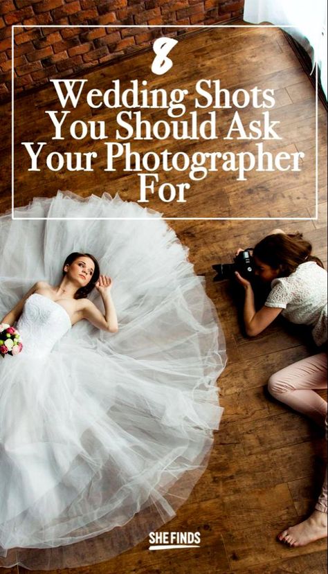 As you prepare for the biggest day of your life, make sure your photographer captures these seven special moments! Read more, on SHEfinds.com #wedding Wedding Photography Special Moments, Wedding Day Photoshoot Ideas, Prep Wedding Photos, Wedding Photo With All Guests, Diy Wedding Pictures, Bride Photo Ideas Wedding Day, Bride Preparation Photos Ideas, Best Wedding Pictures Ideas, Wedding Day Photography Ideas