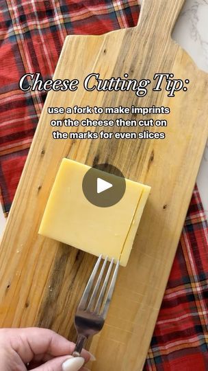 8.5K views · 24K reactions | My MOST viral hosting hack that I learned from the Cheese Queen herself @thecheesechica 🧀🧀🧀

If you’re hosting a crowd & making a cheese board, you’ll love this hack! It’s the easiest way to cut cheese evenly & will leave your board looking like it was made by a pro 😅

Follow for more easy & delicious recipes (and hosting content 😅)

#entertainingathome #cheeselover #cheeseboards #hosting #hostingtips #partyfood | Jacqueline Vignona | Easy & Delicious Recipes | Tommy Richman · DEVIL IS A LIE How To Cut Cheese, Chartreuse Board, Tommy Richman, Hosting Hacks, Queso Cheese, Cheese Lover, Easy Delicious Recipes, Party Entertainment, Kitchen Tips