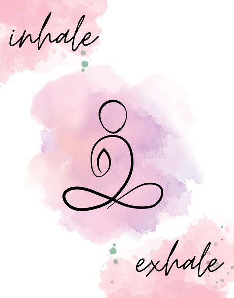 Namaste Zen Inhale Exhale Wall Line Art Print, Pastel Yoga Inspired Decor, Breathing Self Care Poster Imprimible, Bienestar Positivo Canvas - Etsy Australia Self Care Poster, Wall Line Art, Line Art Print, Inhale Exhale, Office Wall, Posters Printable, Yoga Inspiration, Namaste, Etsy Australia