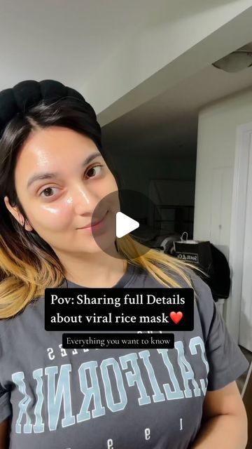 Tanisha Ahuja on Instagram: "Sharing full details about rice mask- ❤️ Viral Rice mask for korean glass skin ❤️  I finally understood the value & realized how good is this face mask for skin. Its been 100 days since i have been using this rice mask, can definently see the difference in my skin❤️  Benefits :- . ⭐️Rice water for skin being rich in antioxidants is an excellent skin brightening ingredient. ⭐️It helped me to get glowing skin. ⭐️It helped me to get rid from dead skin cells, brighten the skin texture, helped to sooth the inflammation caused by acne.  ❌But it doesn't help to clear acne, just helped sooth the inflammation caused by acne.  ⭐️Helps to soothe acne doesn't mean it clears acne.   ✅Leave it on face for 15 min and wash it off with cold water, followed by Moisturizer ✅I use Korean Glowing Skin Mask, Rice Milk Face Mask, Face Masks For Brightening Skin, Rice Powder Face Pack For Glowing Skin, Homemade Rice Face Mask, Rice And Honey Face Mask, Face Mask For Korean Glass Skin, Milk Face Mask Glowing Skin, Beetroot Ice Cubes For Face