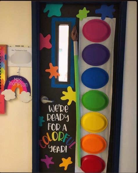 Art Room Doors, Classe D'art, Classroom Decor High School, Diy Classroom Decorations, Art Classroom Decor, Door Crafts, Classroom Decor Themes, Door Decorations Classroom, Classroom Door